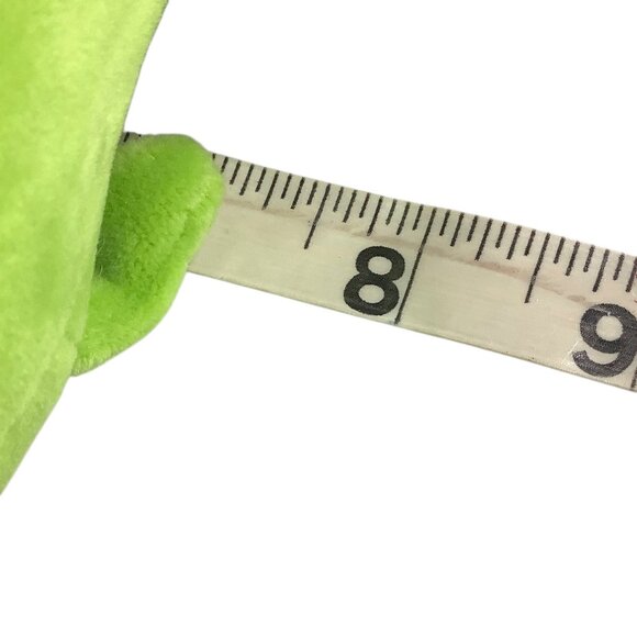 Claires Green Triceratops Dinosaur Super Puffed Plush Toy Animal Adventure NEW - Picture 5 of 6